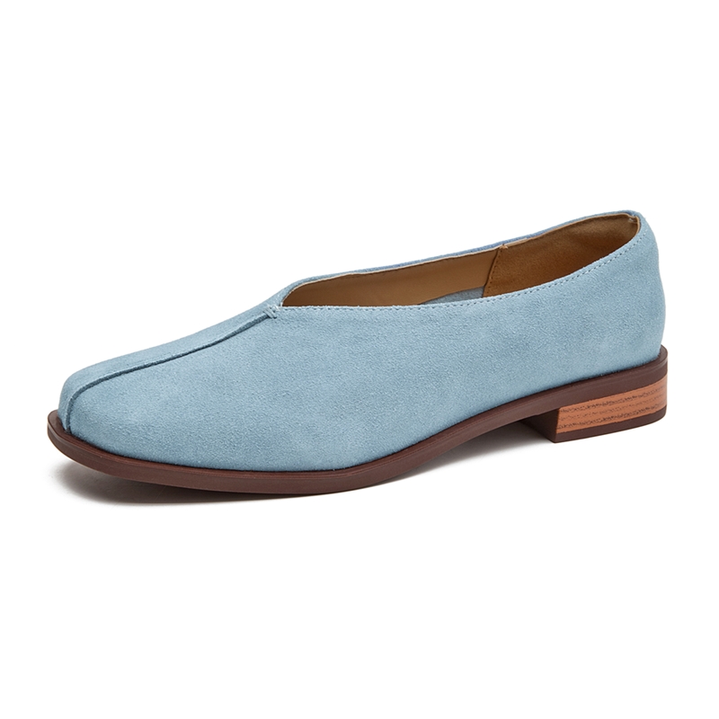 Women Formal Wear Heels - AIYUQI Women's Loafers Shoe Anti-slip Square