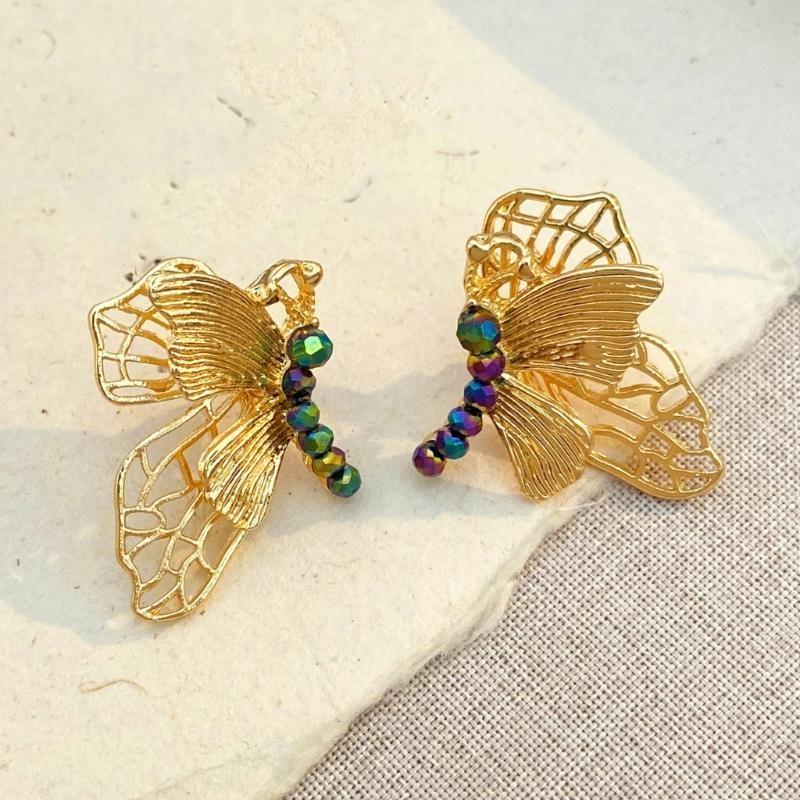 Alloy Butterfly Earrings Adorn - Women Formal Wear Options incelemesi ve fiyatı