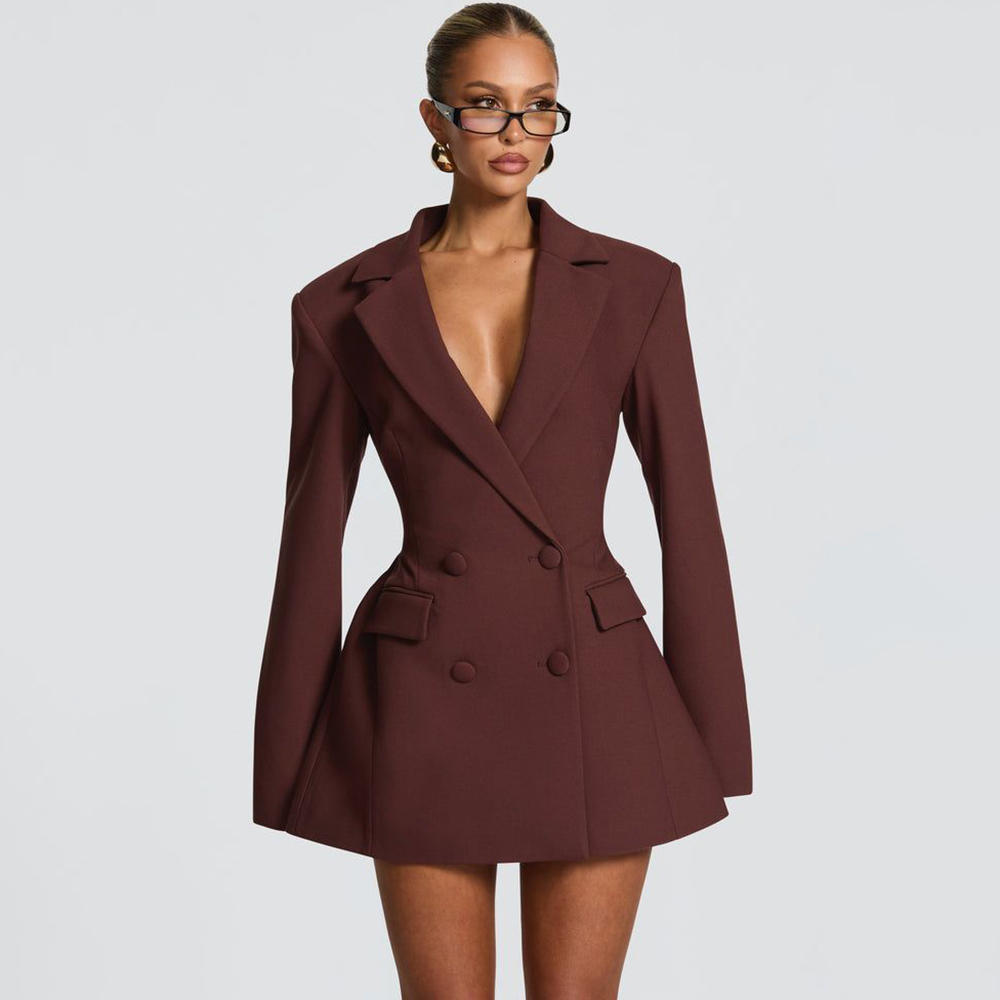 Elegant Women's Brown Flared B - Women Formal Wear Shirt And Pant incelemesi ve fiyatı