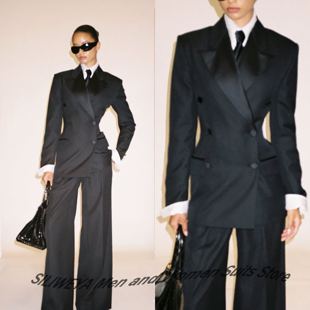 Professional Women's Black Dou - Women Formal Wear Shirt And Pant incelemesi ve fiyatı