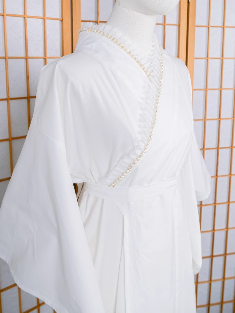 Lace-Trimmed Kimono Undergarme - Japanese Women Formal Wear incelemesi ve fiyatı