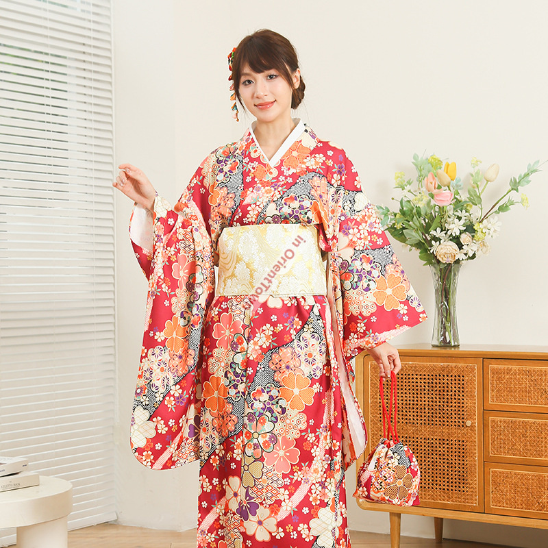 Japanese Kimono Women's Improv - Japanese Women Formal Wear incelemesi ve fiyatı