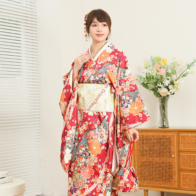 Japanese Kimono Women's Improv - Japanese Women Formal Wear incelemesi ve fiyatı