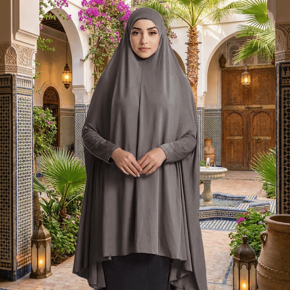 Caftan Plain Muslim Abayas Mod - Women Formal Wear Hijab incelemesi ve fiyatı