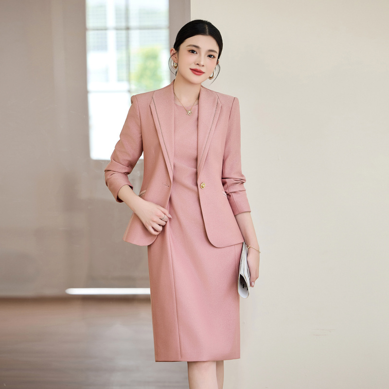 Pink suit for women2025New Pro - Women Formal Wear Shirt And Pant incelemesi ve fiyatı
