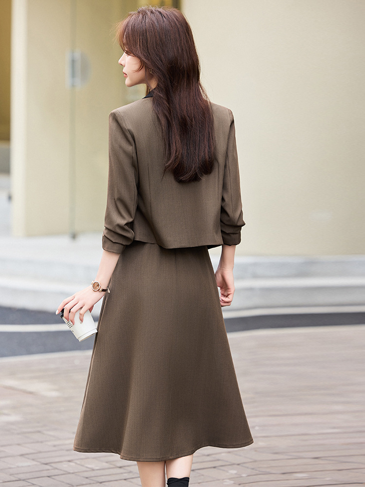 Gray short blazer for women, n - Women Formal Wear Shirt And Pant incelemesi ve fiyatı
