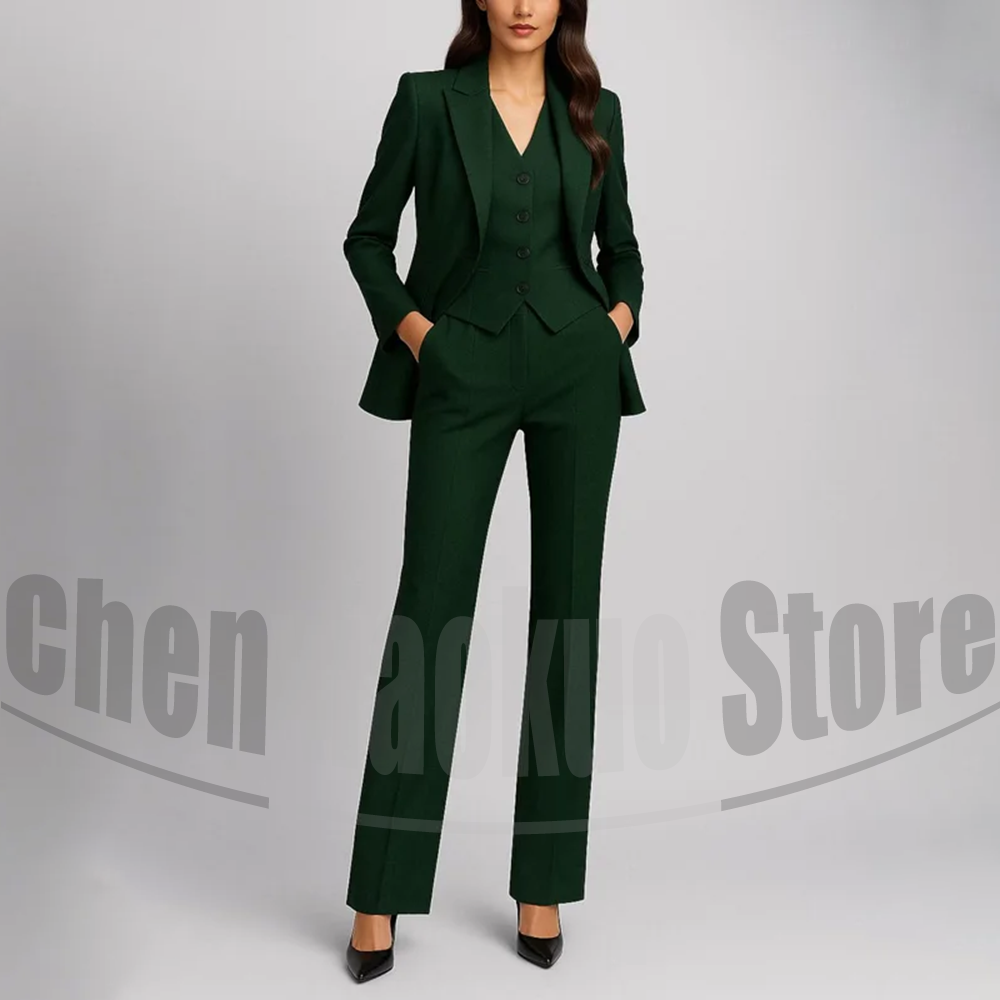 Women's Three Piece Suit Set F - Women Formal Wear Shirt And Pant incelemesi ve fiyatı