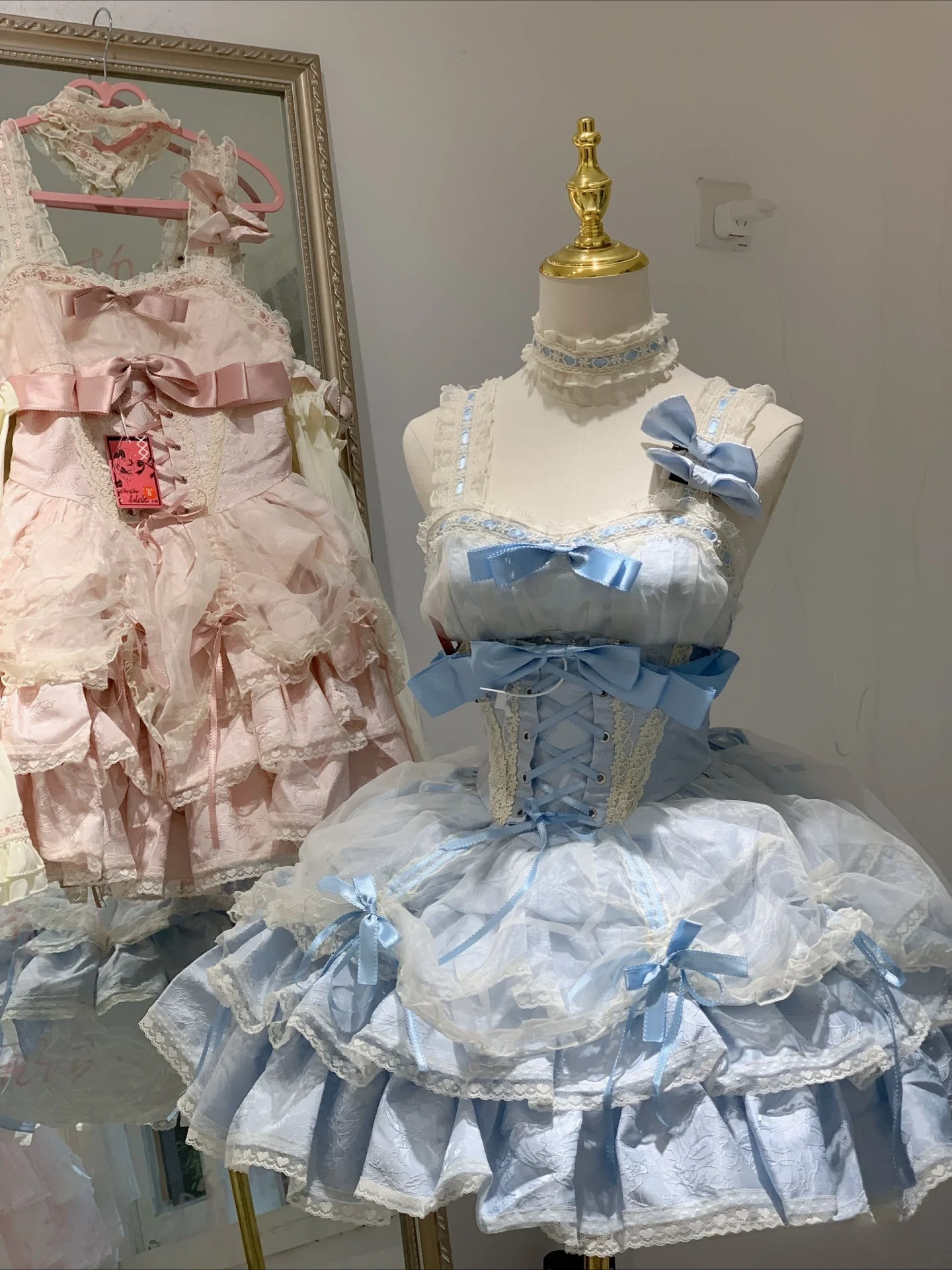 Sweet Elegant Lolita Dress Set - Japanese Women Formal Wear incelemesi ve fiyatı