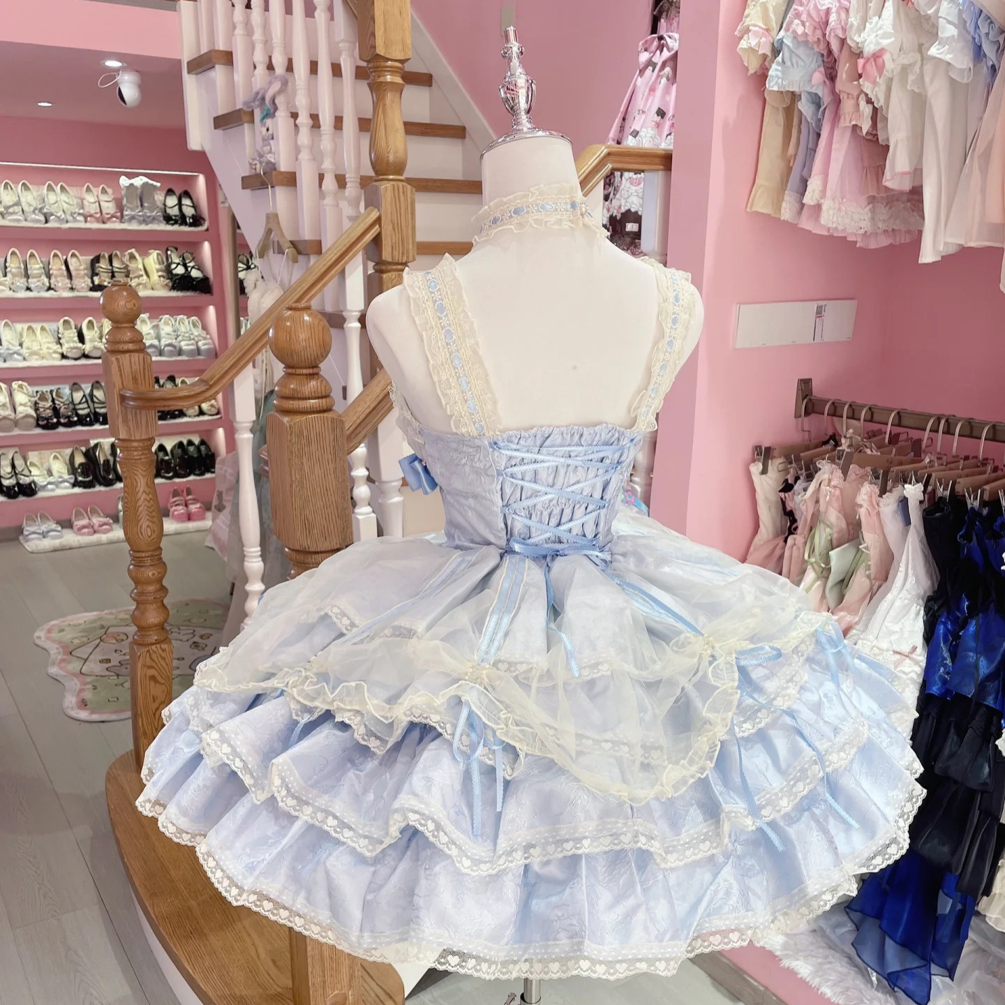 Sweet Elegant Lolita Dress Set - Japanese Women Formal Wear incelemesi ve fiyatı