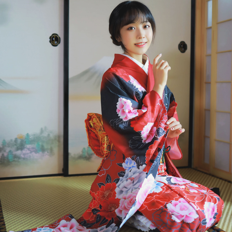 Women's Japanese Kimono Formal - Japanese Women Formal Wear incelemesi ve fiyatı