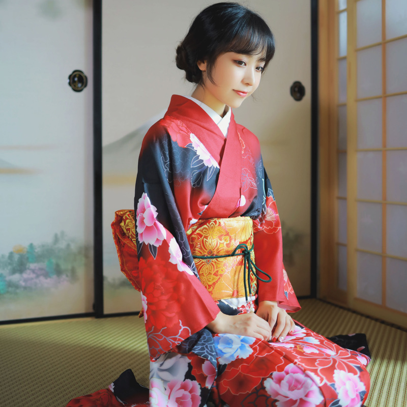 Women's Japanese Kimono Formal - Japanese Women Formal Wear incelemesi ve fiyatı