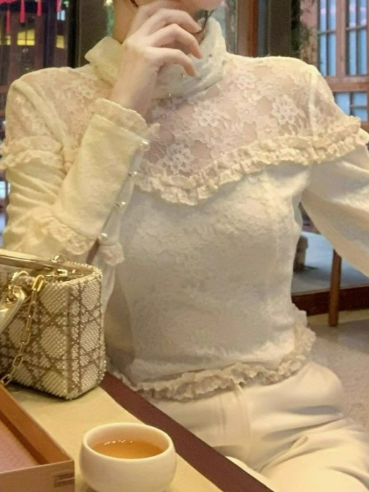 Elegant Long Sleeve Bodysuit B - Turtleneck Bodysuit Office incelemesi ve fiyatı