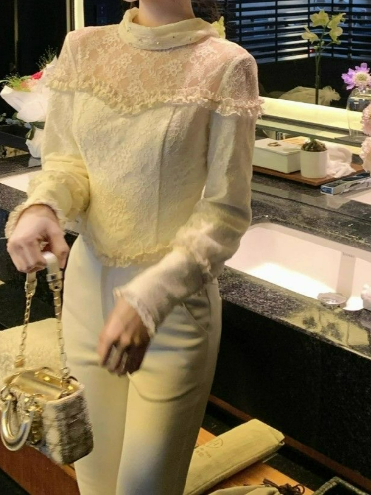 Elegant Long Sleeve Bodysuit B - Turtleneck Bodysuit Office incelemesi ve fiyatı