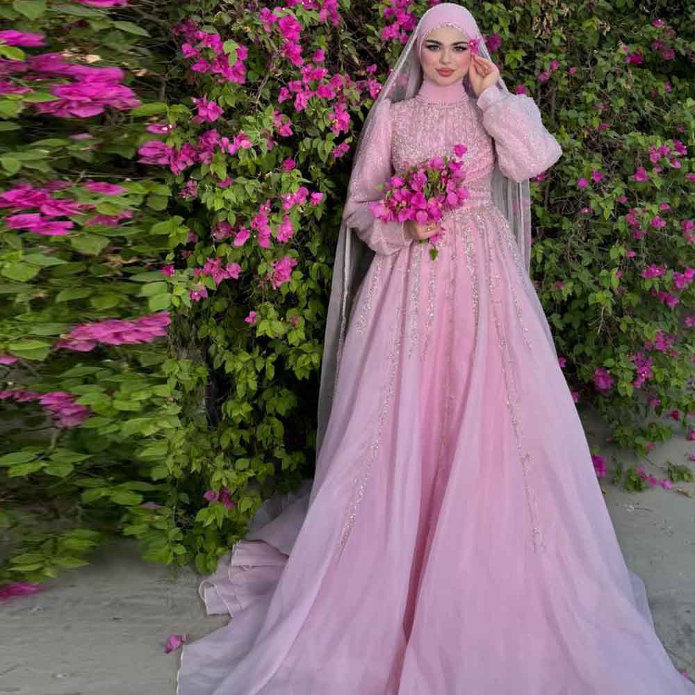 Customized Luxury Abiye Evenin - Women Formal Wear Hijab incelemesi ve fiyatı