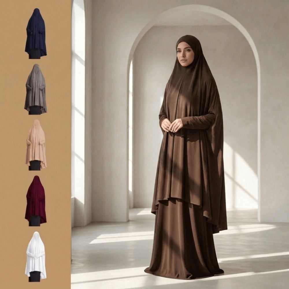 Caftan Plain Muslim Abayas Mod - Women Formal Wear Hijab incelemesi ve fiyatı