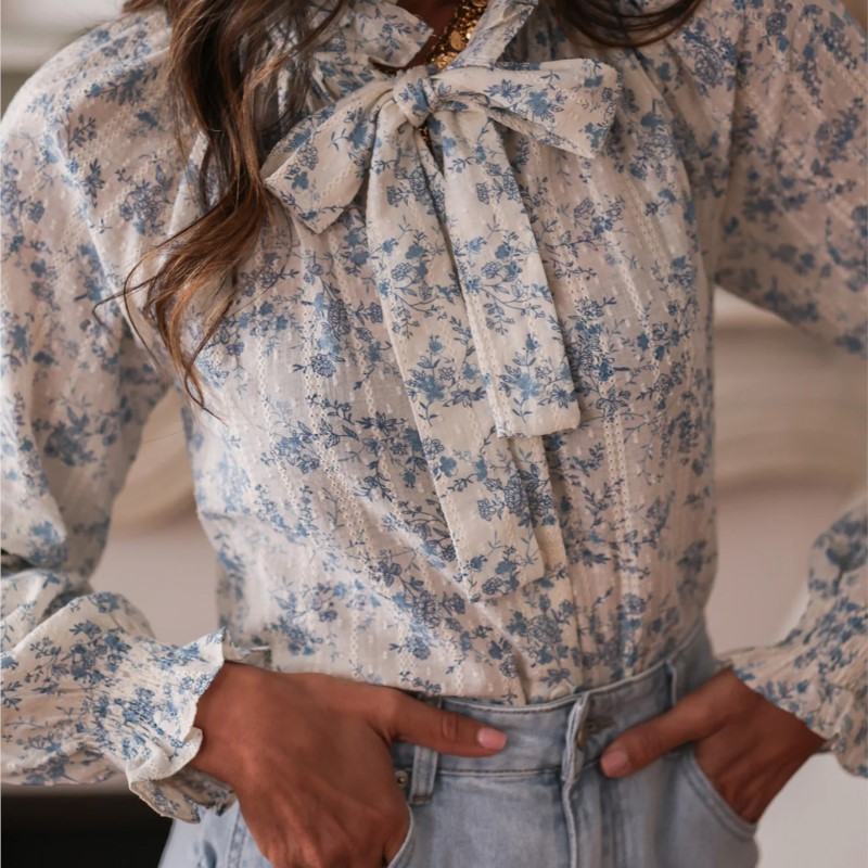 Womens Wear Bow Fashion Printe - Women'S Formal Evening Wear Tops incelemesi ve fiyatı