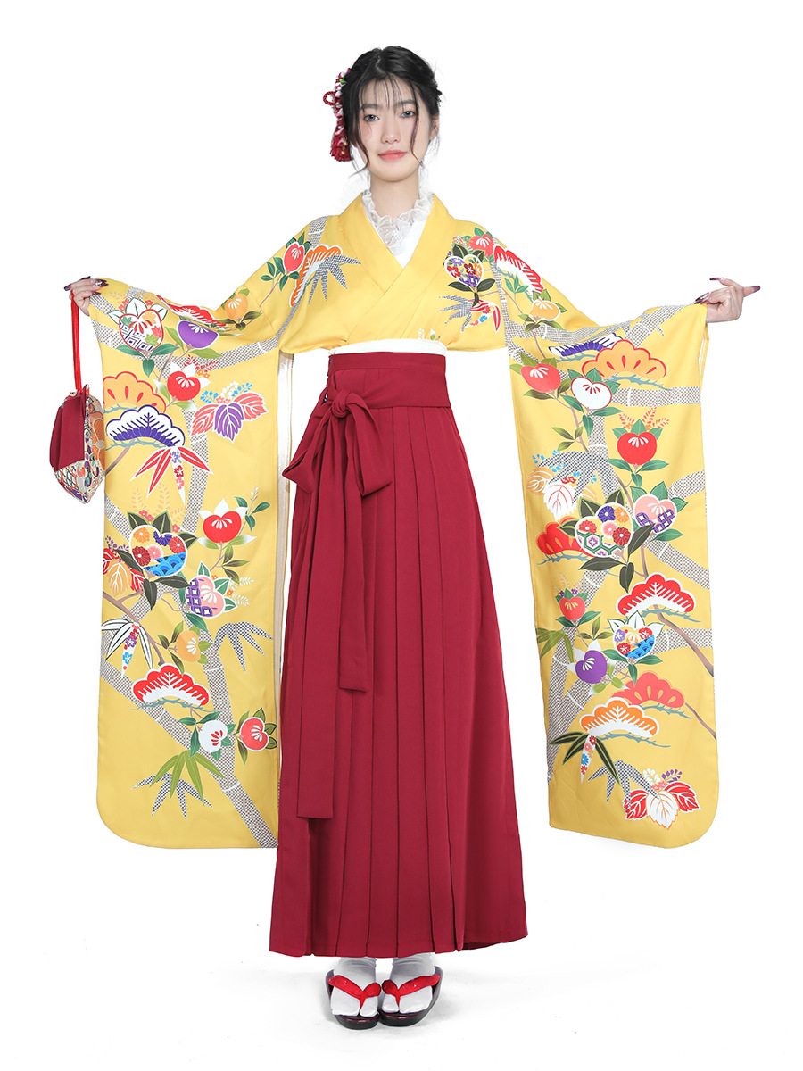 Women's Japanese Kimono Set Wa - Japanese Women Formal Wear incelemesi ve fiyatı