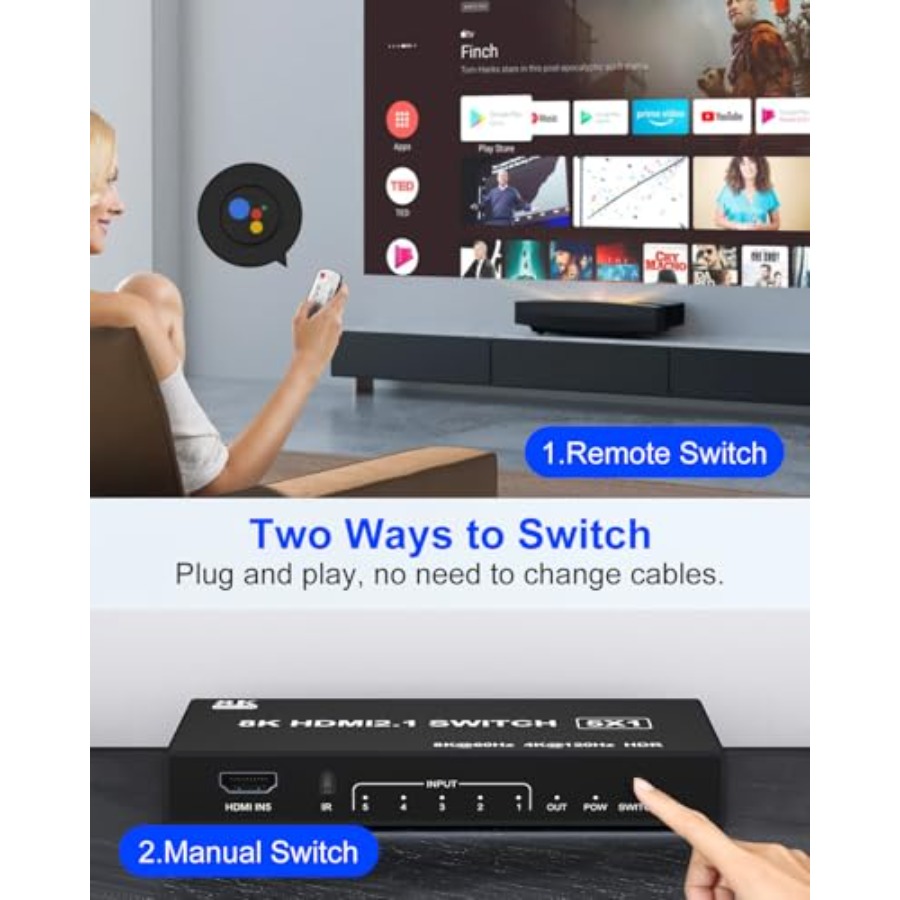 HDMI Switch k@20Hz 8K@60Hz - H - K&G Women'S Formal Wear incelemesi ve fiyatı